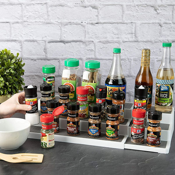 Expandable 3-Tier Spice Rack 