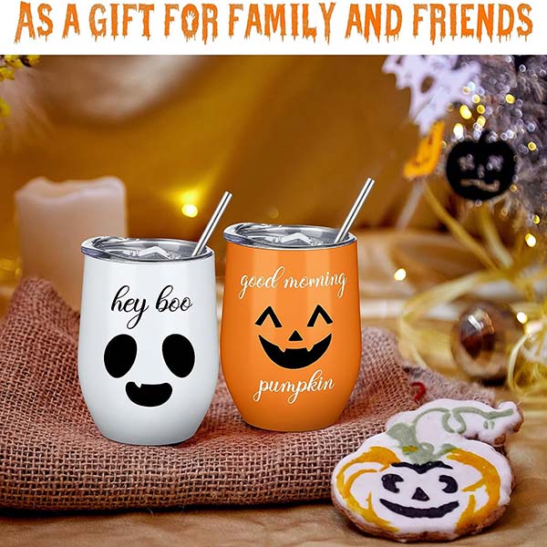Halloween Insulated Wine Tumbler