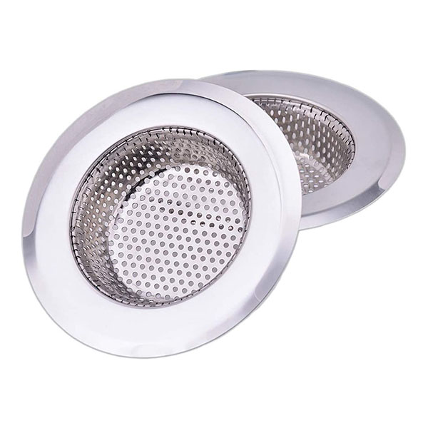 Stainless steel sink strainer