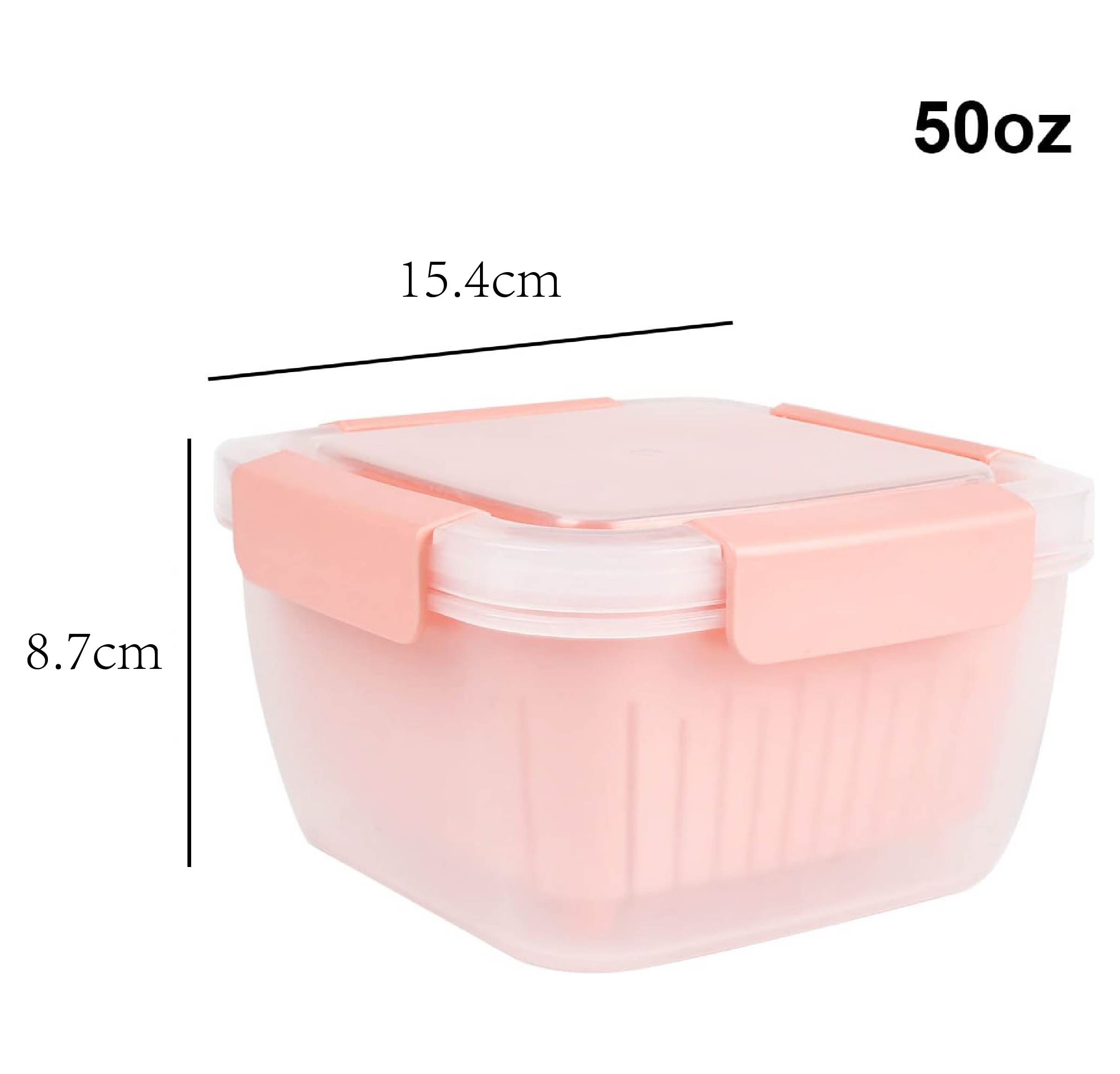 Square drainable crisper（1100ml）