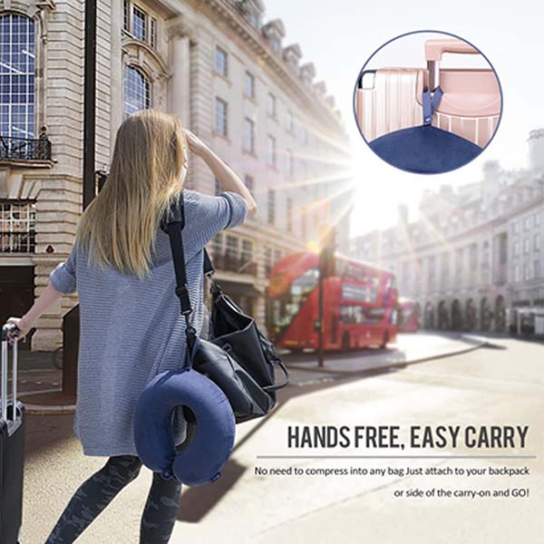U-shape Memory Foam Travel Pillow