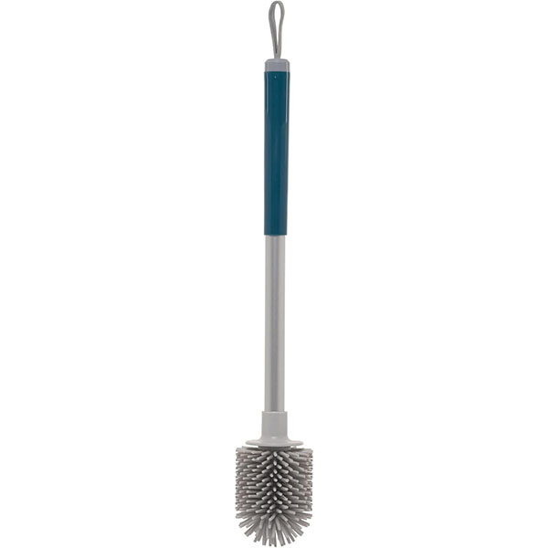Silicone toliet brush with hanger