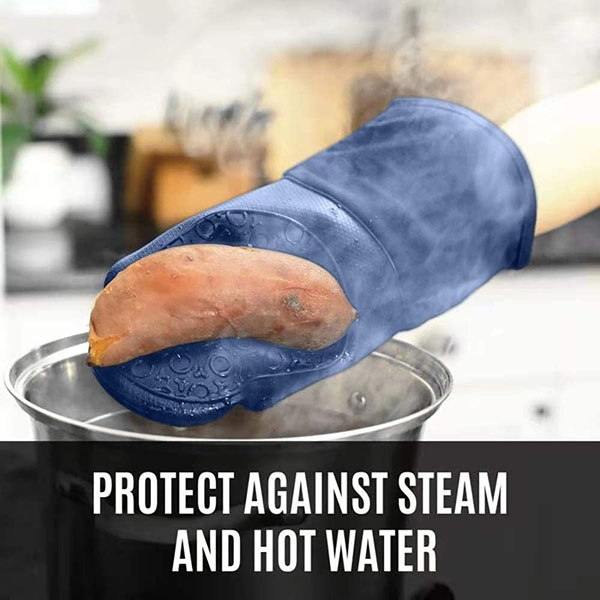 Silicone oven glove
