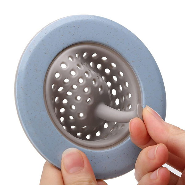 Plastic sink strainer
