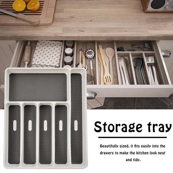 A six-speed tableware box