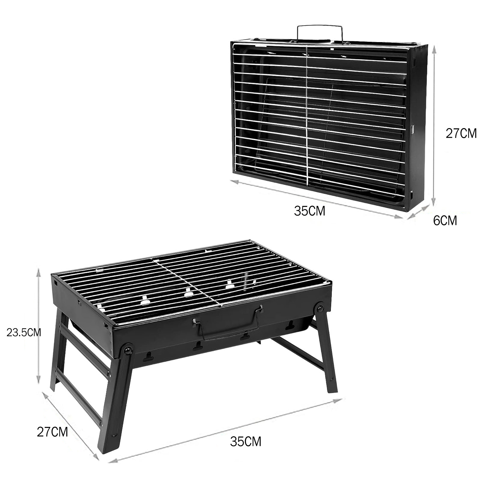 BBQ Grill Folding Portable Lightweight smoker Grill