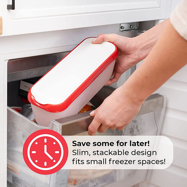 Reusable Ice Cream Containers with Lids