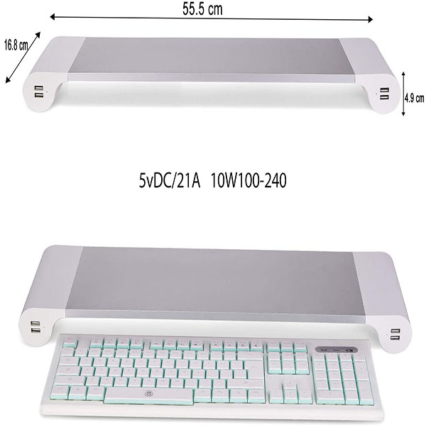 Monitor Stand with Usb Port Charging 