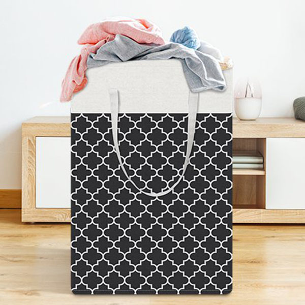 Slim Laundry Basket Foldable Small Laundry Washing Bin