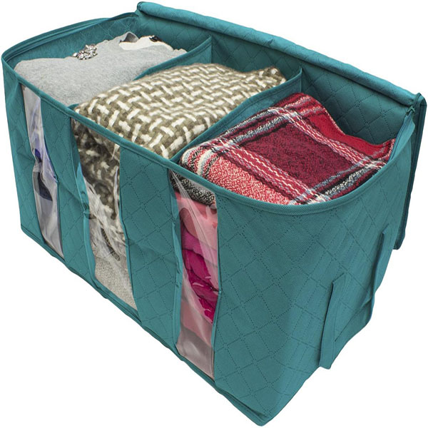 Clothes Storage Boxes Foldable, Fabric Storage Box