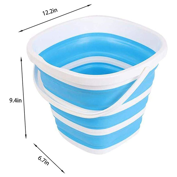 Square folding bucket 10L