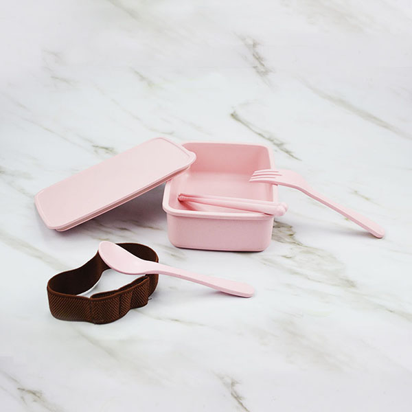  Bamboo Fiber Bento Lunch Box