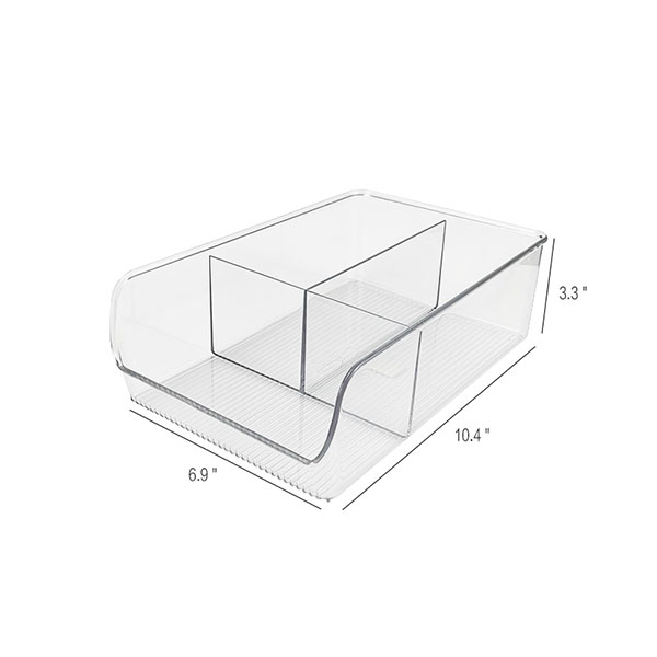 3 parts frige bin