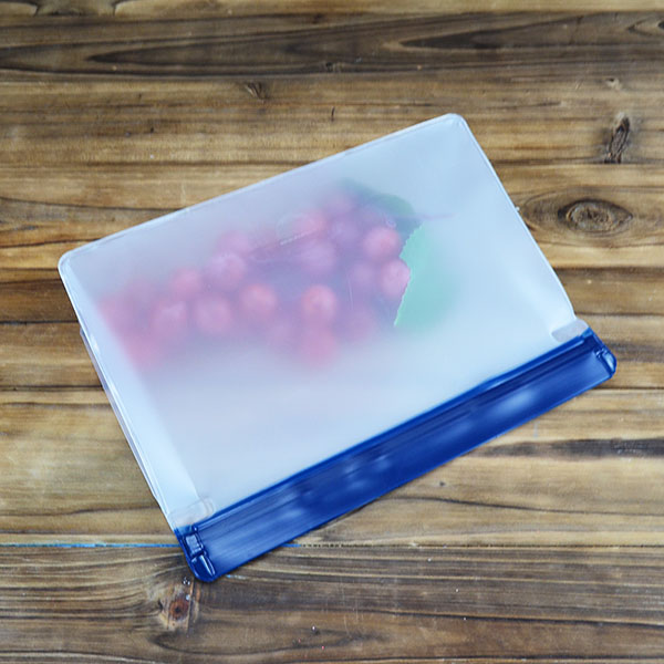 Reusable food storage bag set of 3