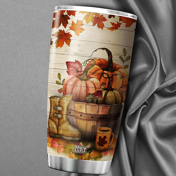 Pumpkin Halloween Tumbler Cup