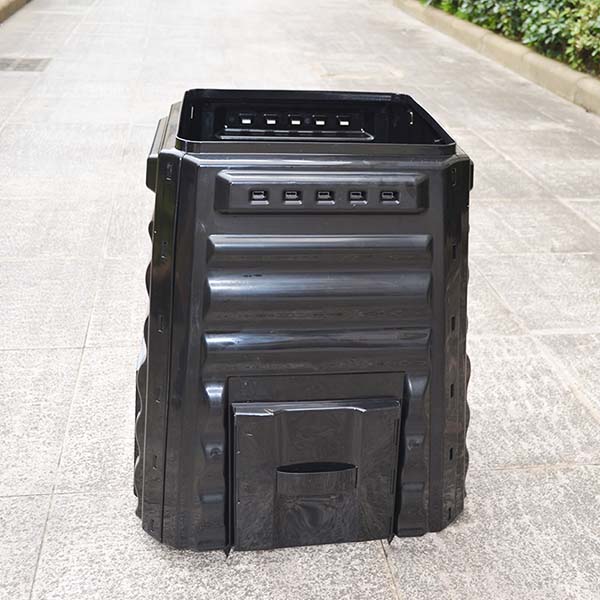 Hard Barrel type plastic compost bin 