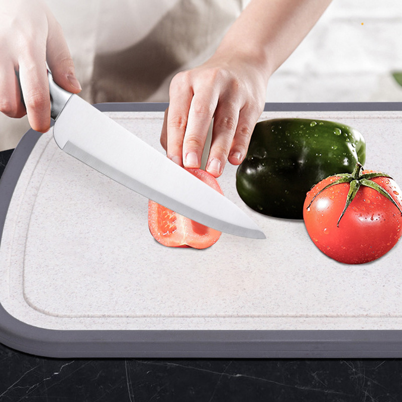 Fruit cutting board with wheat