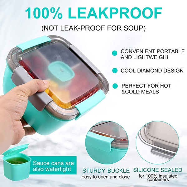 Portable Salad Lunch Container