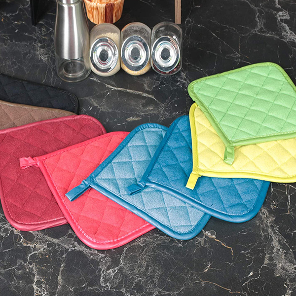 Cotton Heat Resistant Plaid Pot holder 