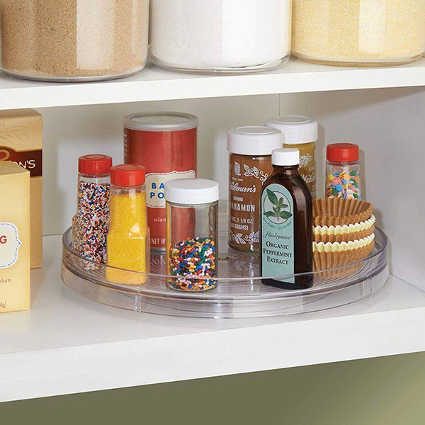 Turntable Kitchen Organizer,