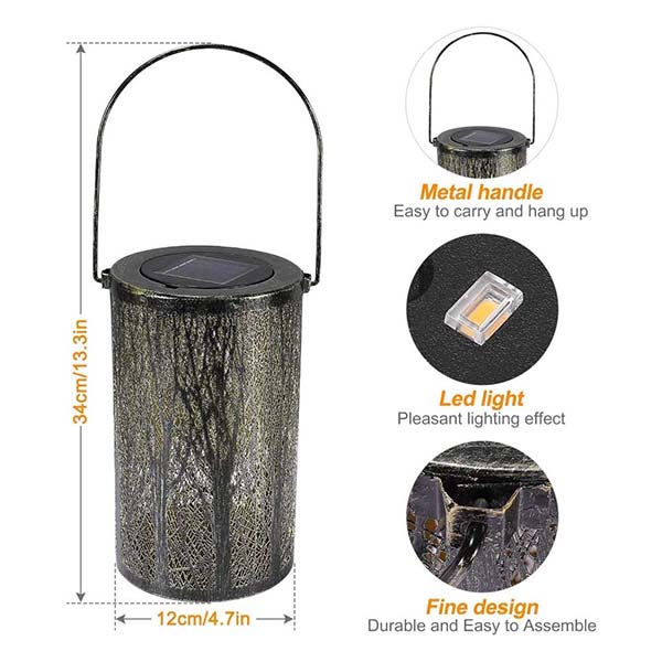 Outdoor Hanging Solar Garden Lights
