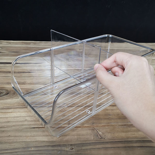 3 parts frige bin