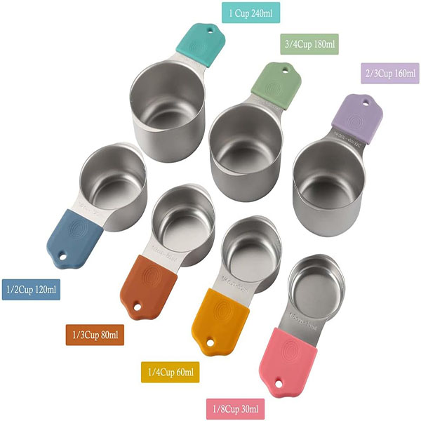 Magnetic Measuring Cups and Spoons Set