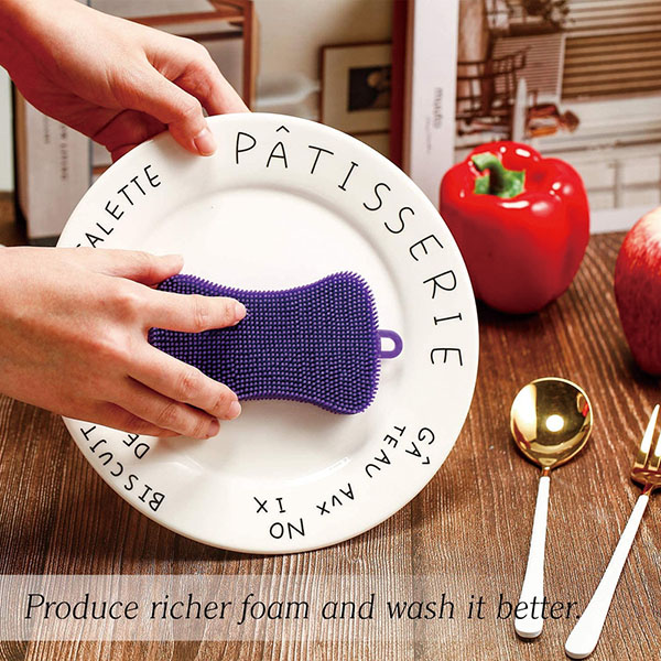 Silicone Scrubbing Sponge 