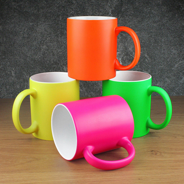  Bright Fluorescent/Neon Mug