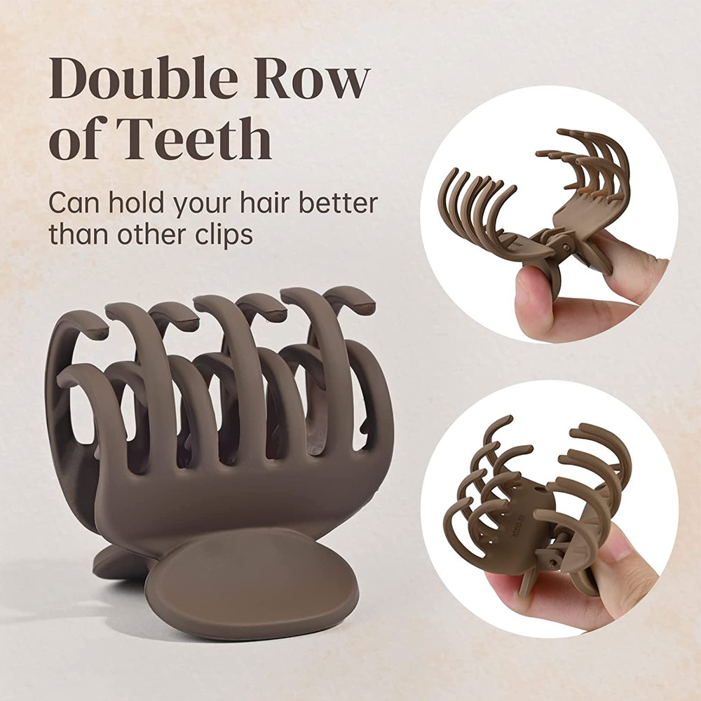 Small Claw Hair Clips for Thin Hair
