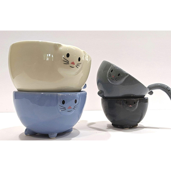 Cute cat measuring cup 4-piece set