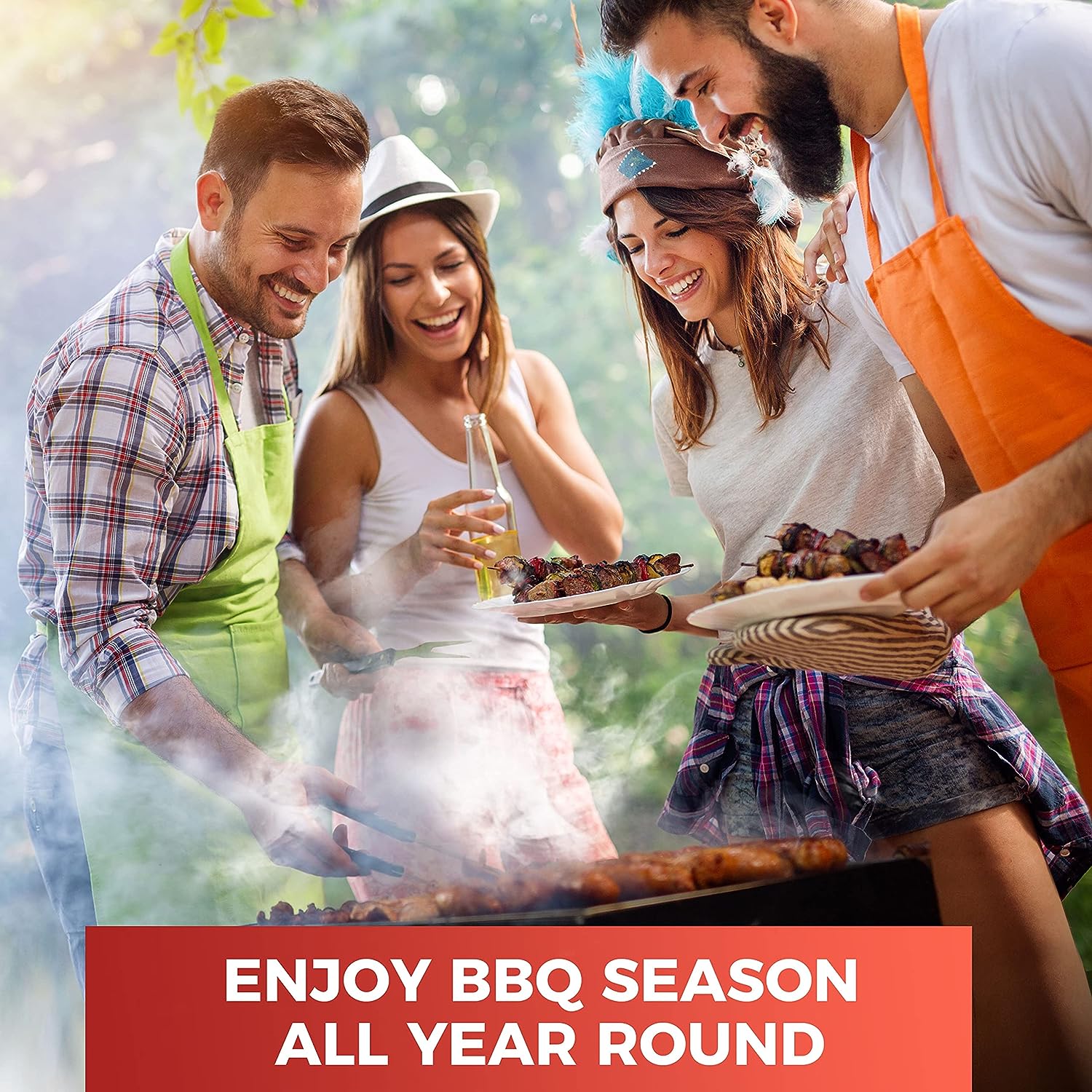 Portable Charcoal Grill and Smoker