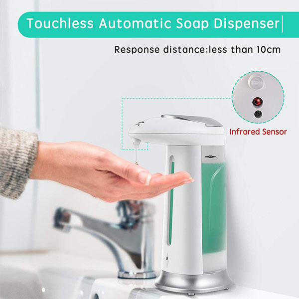 Sensor automatic soap dispensers, touchless