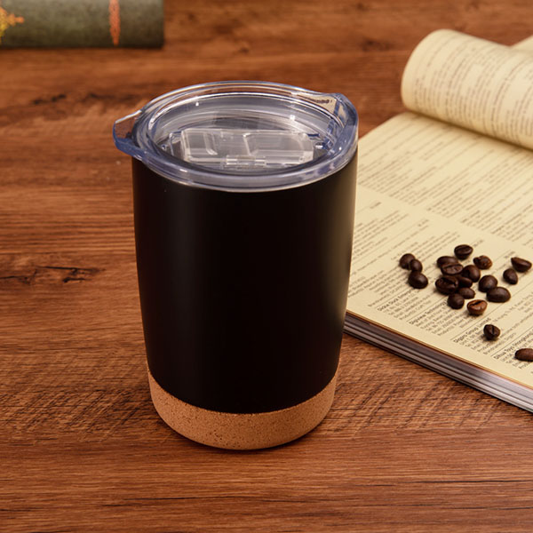 Cork bottom Vacuum Insulated Thermal Travel Mug