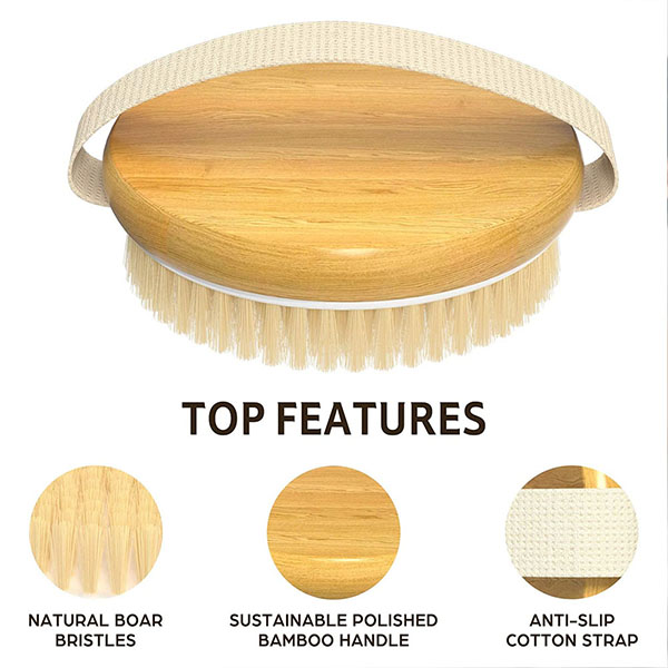 Bamboo Dry Body Brushes