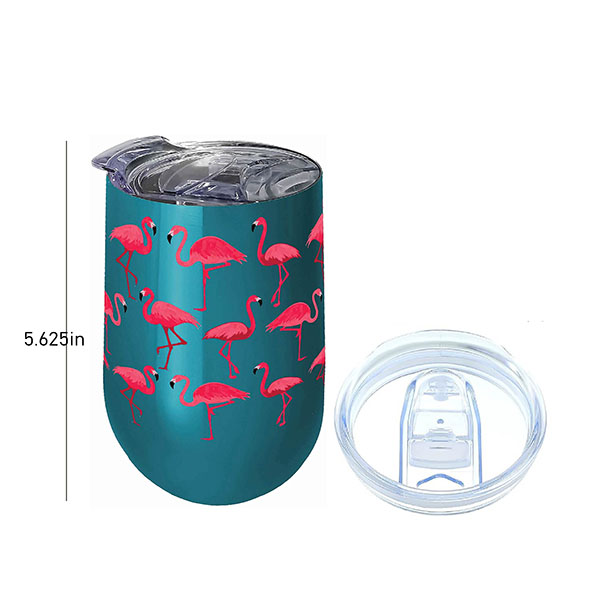 Flamingo Stainless Wine Tumbler