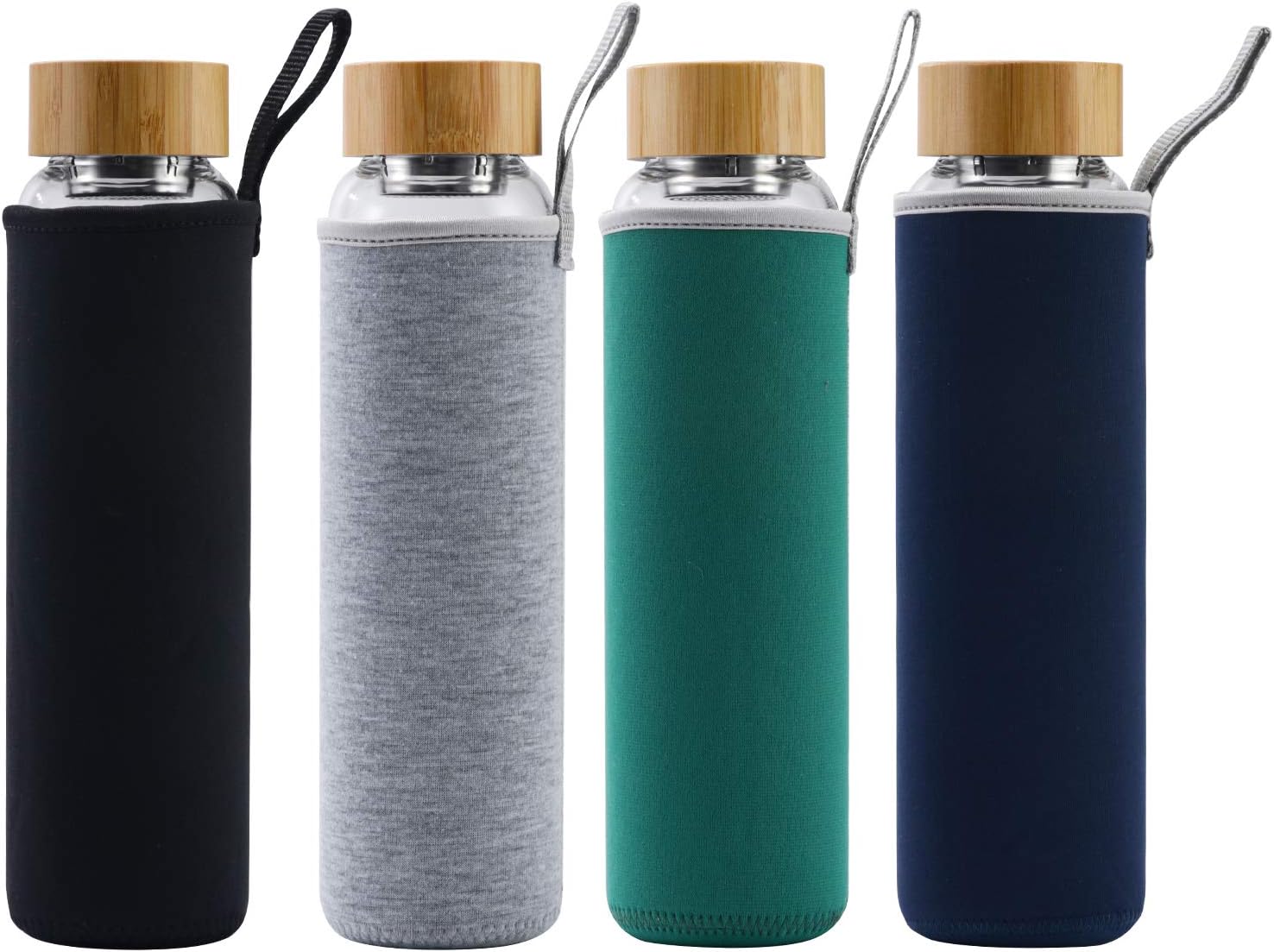 32 oz Wide Mouth with Sleeve Bamboo Lid