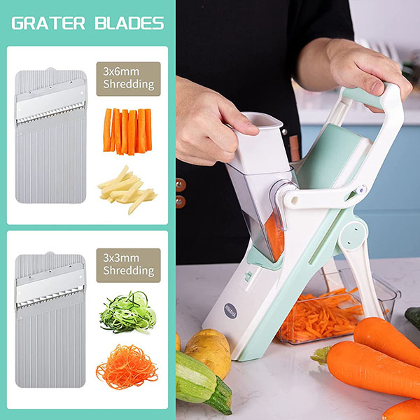Adjustable Thickness Mandoline Vegetable Cutter