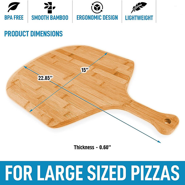 Authentic Bamboo Pizza Peel