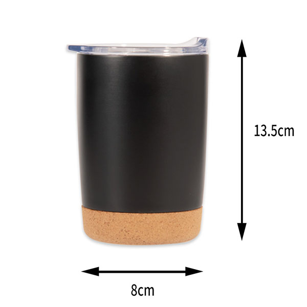 Cork bottom Vacuum Insulated Thermal Travel Mug
