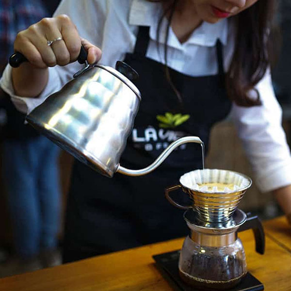 Pour Over Coffee Kettle with Thermometer 
