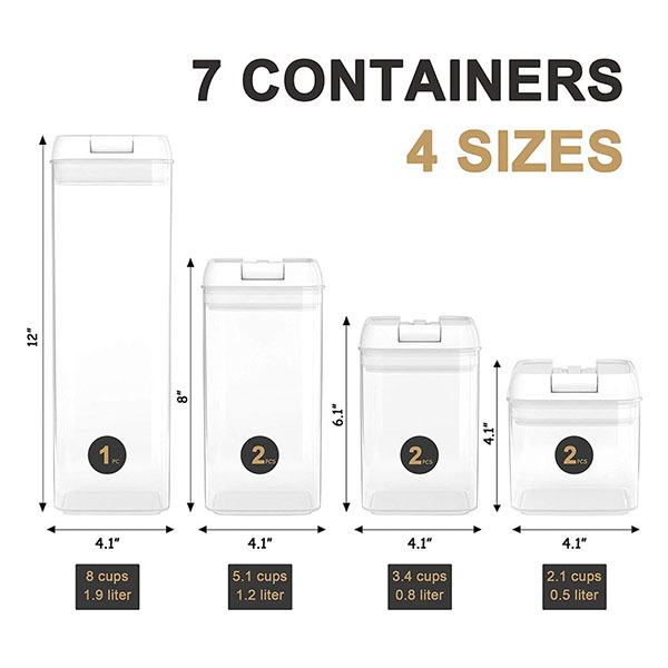 Airtight food storage box