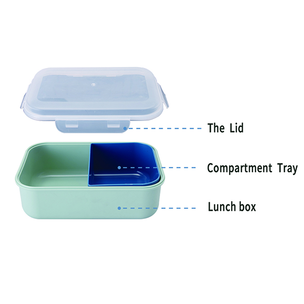 lunchbox 0.7 liter 1 compartment