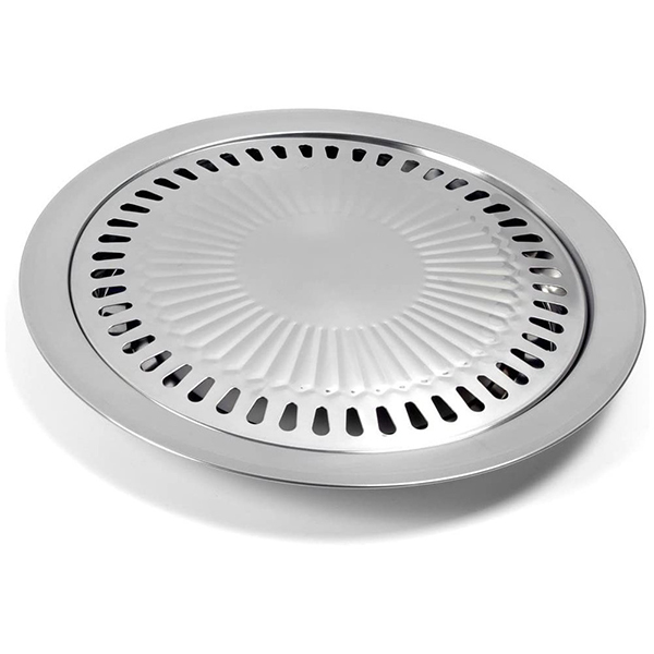 Korean Round Barbecue Grill Pan