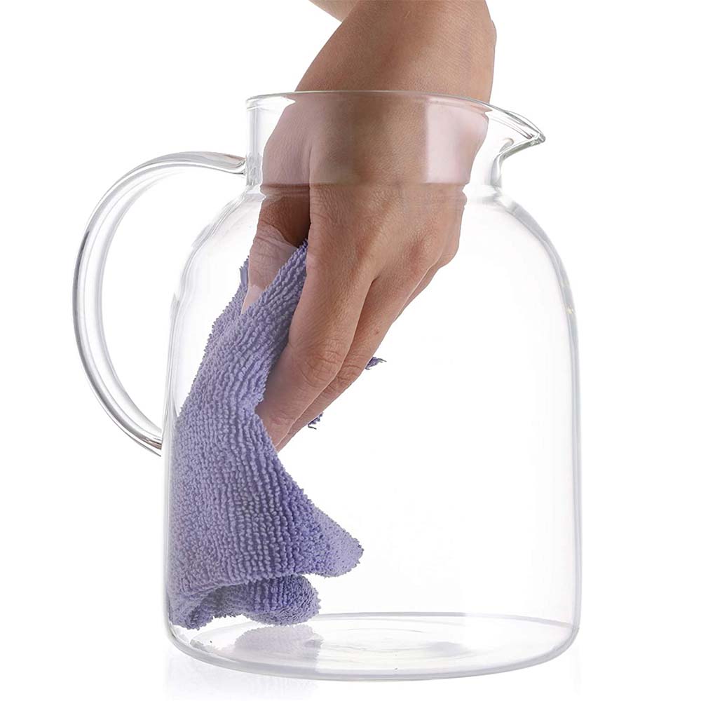 2 Liter 68 Ounces Glass Pitcher with lid