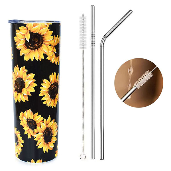 20oz Skinny Tumbler with Lid
