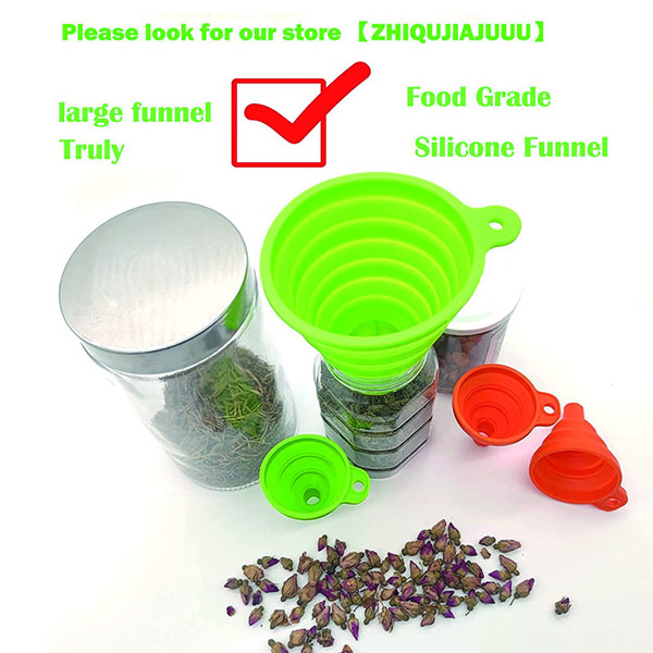 collapsible kitchen funnel set of 3