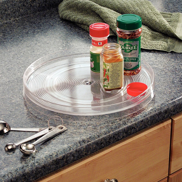 Turntable Kitchen Organizer,