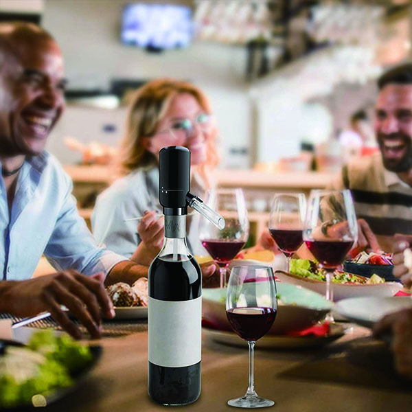 Electric wine aerator & dispenser