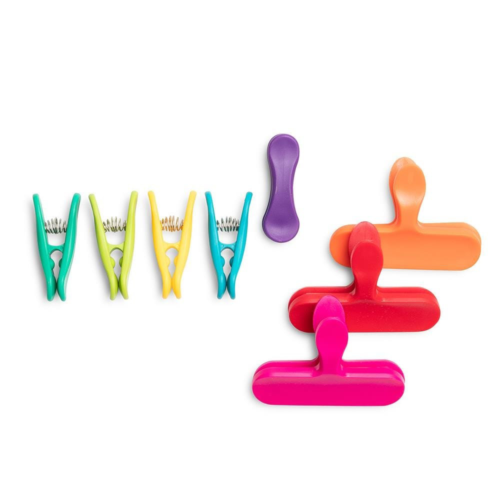 Rainbow Bag Clips